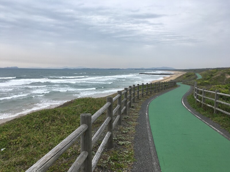 遠賀宗像自転車道新松原海岸